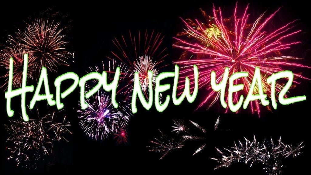 Happy New Year Images Sky Works Wallpaper