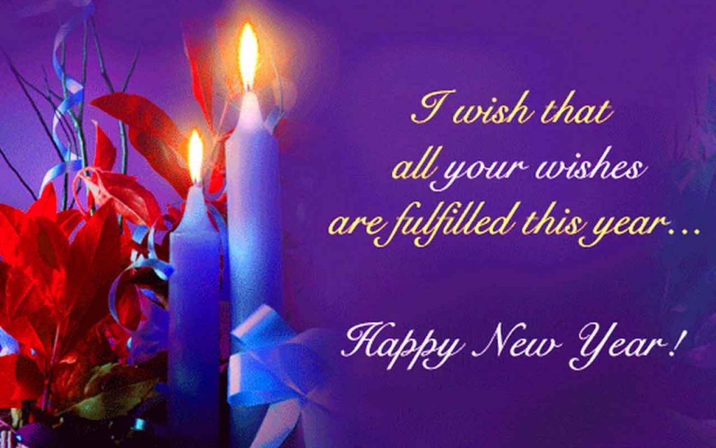 Wishes Dreams Happy New Year Wallpaper