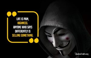 Life Is Pain Alcoholics Anonymous Quotes