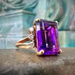 Amethyst gemstone