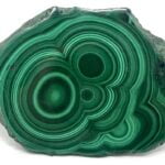 Malachite gemstones