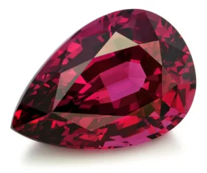 Red Rhodolite Garnet gemstone