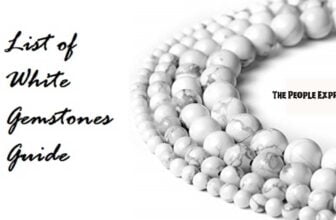 list of white gemstone jewellery