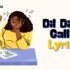 #41 Lyrics